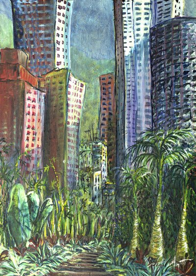 High Rise, Hong Kong, 1997 af Antonia Myatt