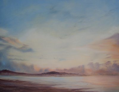 Instow Beach, Separation of the tide, 2014 af Antonia Myatt