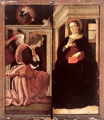 Bebudelse (tempera på panel) af Antoniazzo Romano