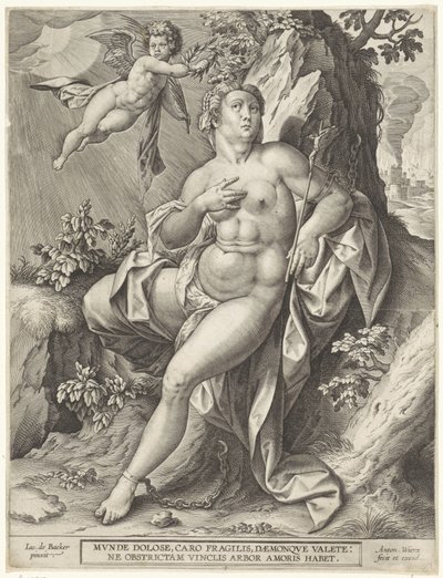 Allegori om tro af Antonie Wierix (II)