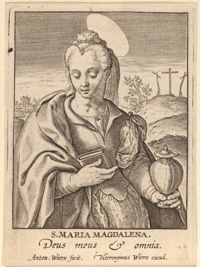 S. Maria Magdalena af Antonie Wierix