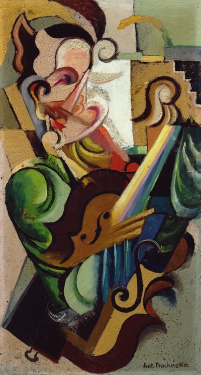 Violinisten af Antonin Prochazka