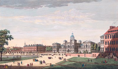 Parade of St James Park, London 18. århundrede af Antonio (after) Canaletto