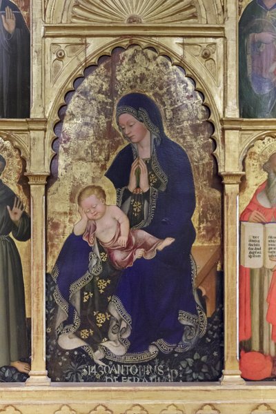 Polyptykon af Sankt Donato, detalje af Antonio (c.1400 49) Alberti