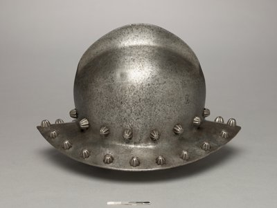 Krigshat eller kedelhat, ca. 1475-1500 (stål) af Antonio (workshop of) Missaglia