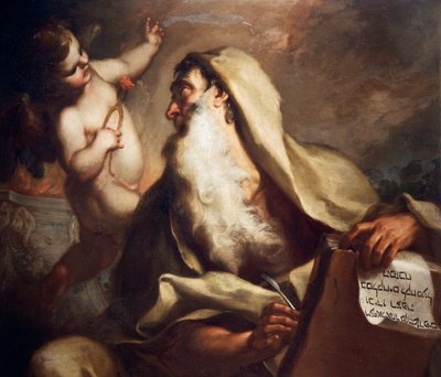 Italiensk:  Profeta Isaia Profeten Esajas af Antonio Balestra