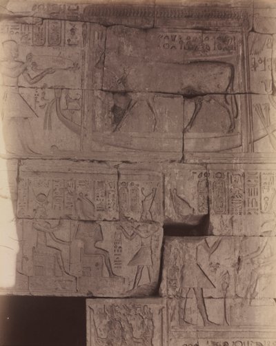 Deir el-Medineh, hellig pram af Antonio Beato
