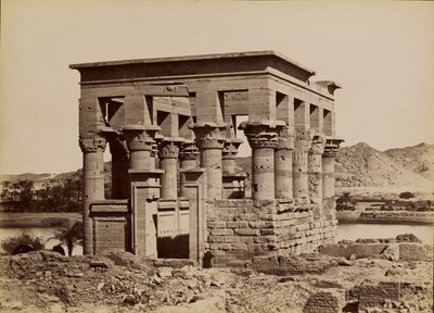 [Kiosk of Philae] / [Kiosque of Phile] af Antonio Beato