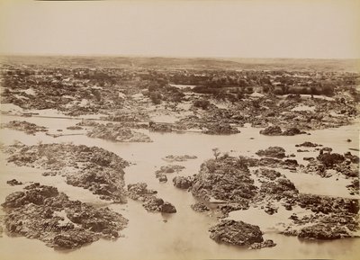[Udsigt over den første katarakt] / [Vue de la Premiere Cataracte] af Antonio Beato