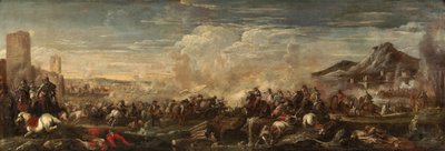 Kampscene af Antonio Calza
