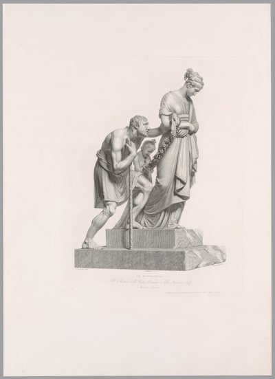 Charity, fra Oeuvre de Canova af Antonio Canova
