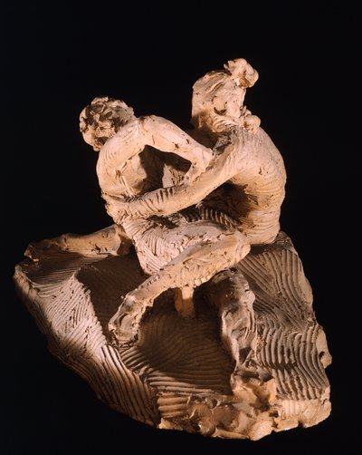 Amor og psyke af Antonio Canova (1757-1822), lermodel af Antonio Canova