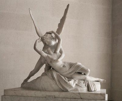 Eros og Psyke ... af Antonio Canova