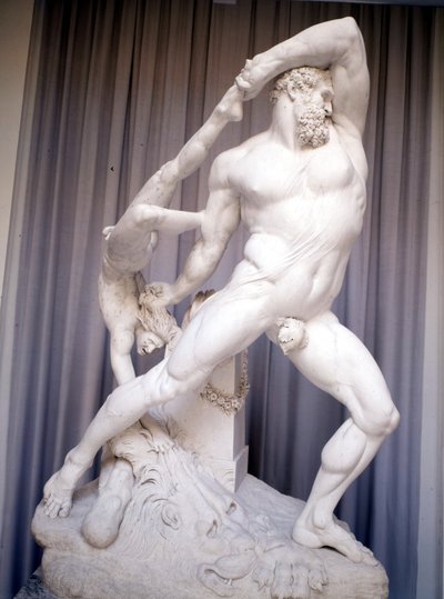 Hercules og Lycas af Antonio Canova (1757 - 1822). af Antonio Canova