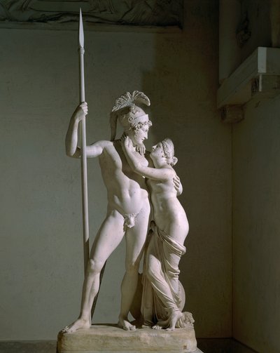 Mars og Venus af Antonio Canova