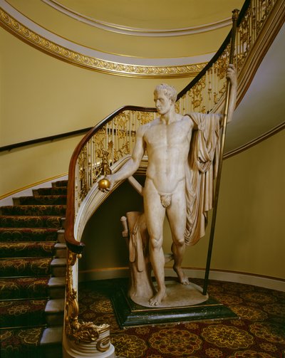 Napoleon som fredsstifteren Mars (marmor) af Antonio Canova