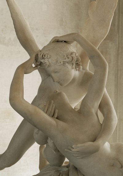 Psyke vækkes til live af Amors kys ... af Antonio Canova
