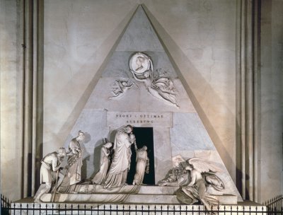 Ærkehertuginden Maria Christines grav, yndlingsdatter af kejserinde Maria Theresia af Østrig, 1798-1805 (marmor) af Antonio Canova