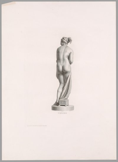 Venus, set bagfra, fra Work af Canova af Antonio Canova