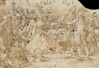 Menuet, ca. 1780 af Antonio Casanovas Torrents