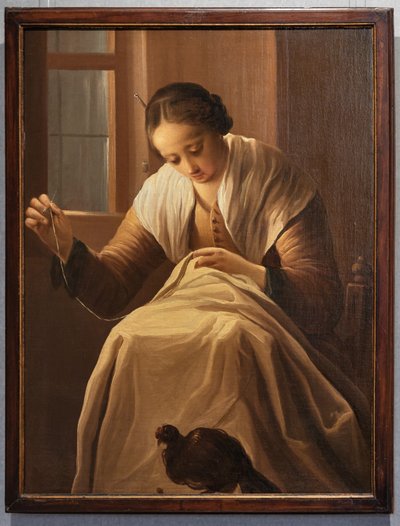 Sy pige af Antonio Cifrondi