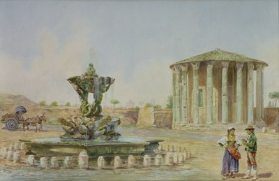 Vestas tempel i Rom af Antonio Colli