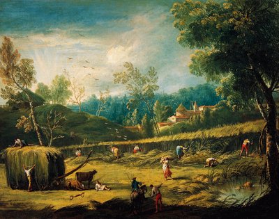Sommeren, af Antonio Diziani (1737-1797), maleri. af Antonio Diziani