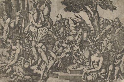 Offeret, 1542. af Antonio Fantuzzi
