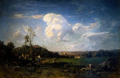 Skyerne af Antonio Fontanesi