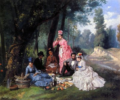 En sommerfrokost af Antonio Garcia Mencia