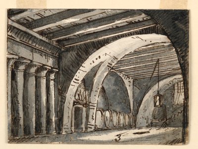 Hvælvet Kælder af Antonio Giuseppe Basoli