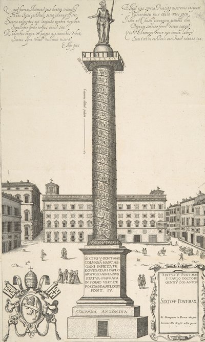 Spejl af romersk storhed af Antonio Lafreri
