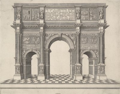 Spejl af romersk storhed af Antonio Lafreri