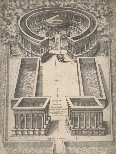 Spejl af romersk storhed af Antonio Lafreri