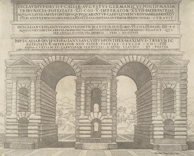 Spejl af romersk storhed af Antonio Lafreri