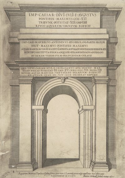 Spejl af romersk storhed af Antonio Lafreri