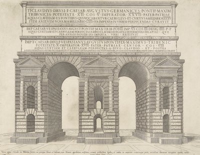 Spejl af romersk storhed af Antonio Lafreri