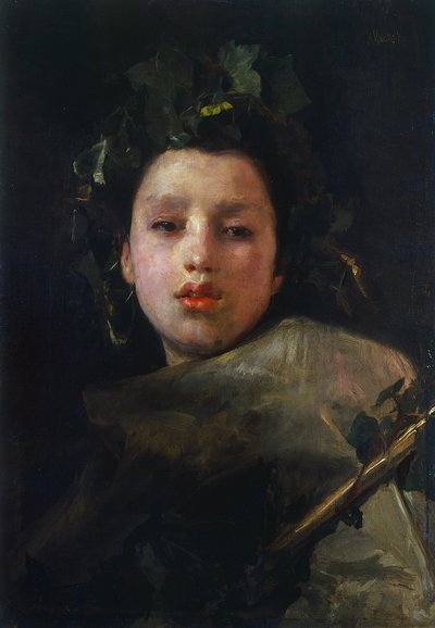 Bacchus som dreng af Antonio Mancini