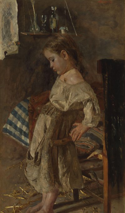 det stakkels barn af Antonio Mancini