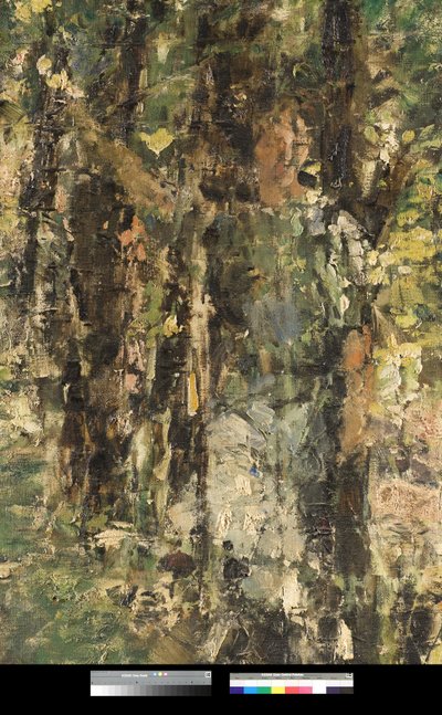 Refleksioner, 1918-20 af Antonio Mancini