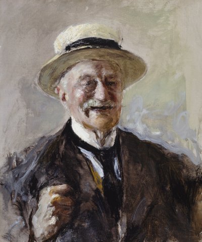 Selvportræt af Antonio Mancini