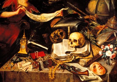 Livets oplysning, detalje af Antonio Pereda y Salgado