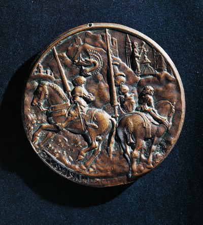 Medalje af Filippo Maria Visconti (1392-1447) af Antonio Pisanello