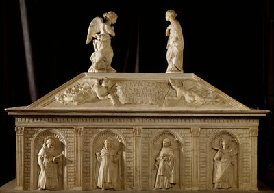 Begravelsesmonument for den salige Marcolino Amanni af Antonio Rossellino