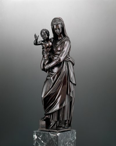 Jomfru og barn, ca. 1600 (bronze) af Antonio Susini