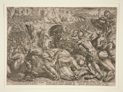 Slaget ved Jeriko af Antonio Tempesta