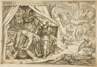 Judith og Holofernes af Antonio Tempesta