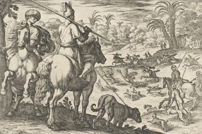 Strudsejagt, fra 