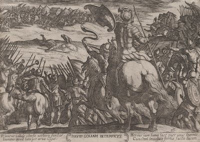 Plade 16: David Killing Goliath, fra 