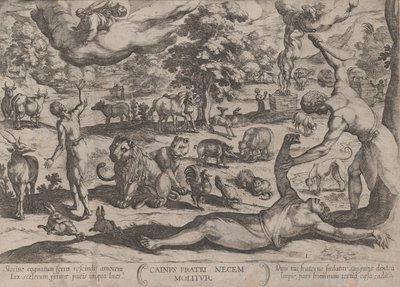Plade 1: Cain Killing Abel, fra 